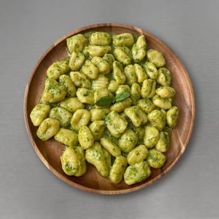 Gnocchi with Pesto Sauce
